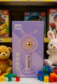 Rechargeable Deer Mini Fan Portable Handheld & Desktop Fan