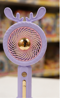 Rechargeable Deer Mini Fan Portable Handheld & Desktop Fan