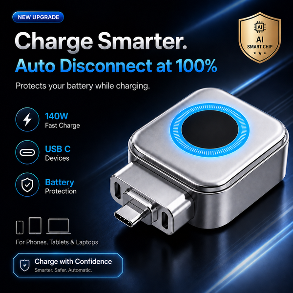 Autopop AI Charger - 140W Fast Charging