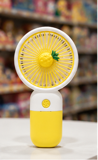 Rechargeable Handheld Fruit / Flower Decoration Fan - Assortment