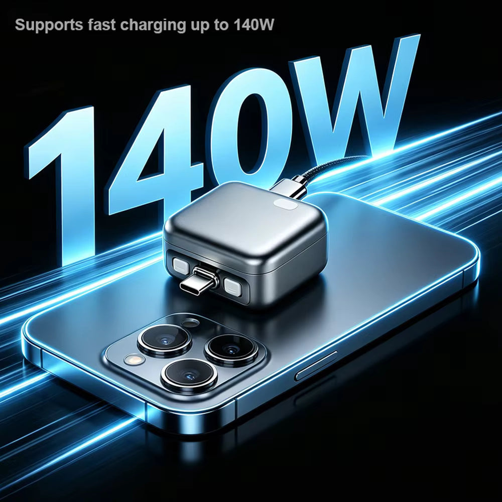 Mavrix Autopop AI Charger ( 140W Fast Charging )