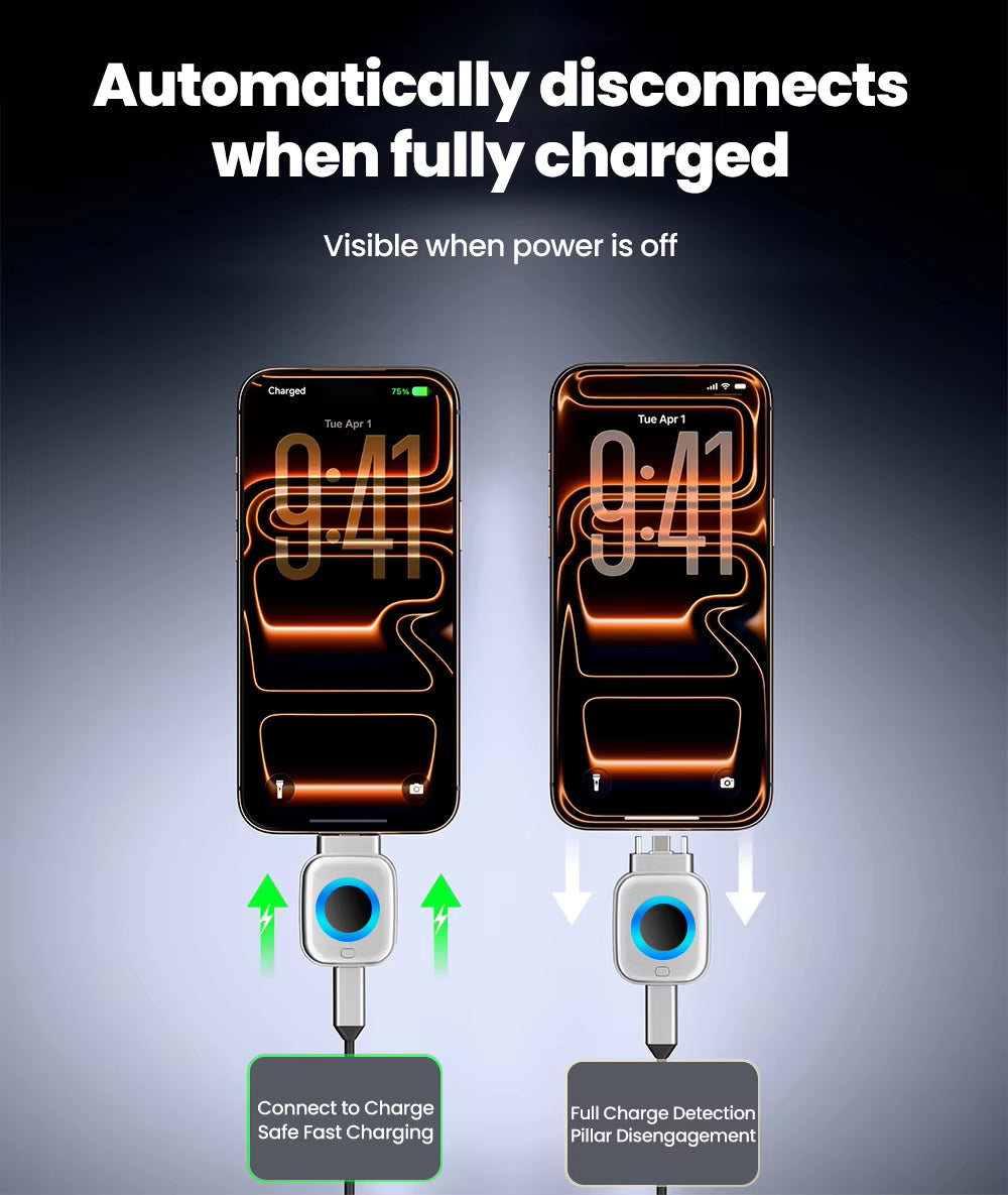 Mavrix Autopop AI Charger ( 140W Fast Charging )