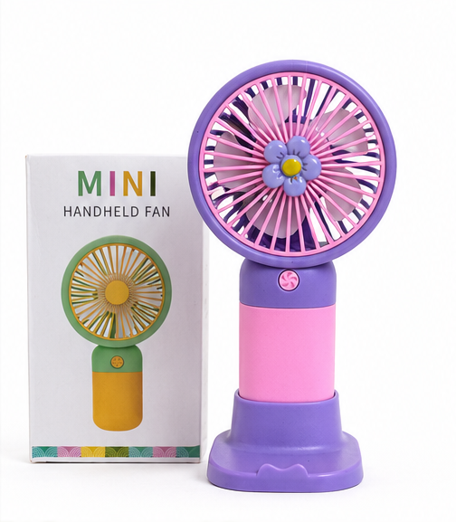 Rechargeable Handheld Fruit / Flower Decoration Fan - Assortment